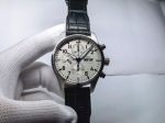 TW Factory IWC Pilot Chronograph  7750 Movement Red Rubber Strap Watch